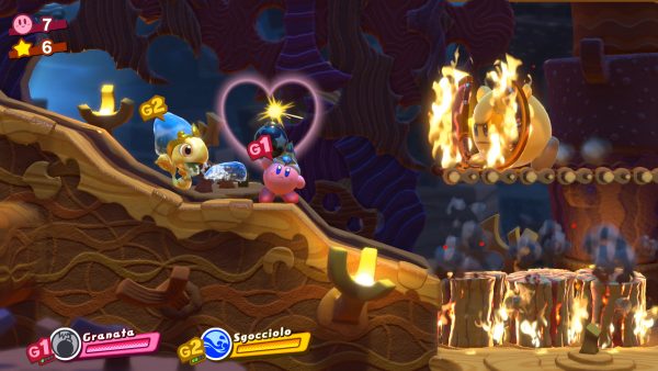 fusione cuori poteri kirby