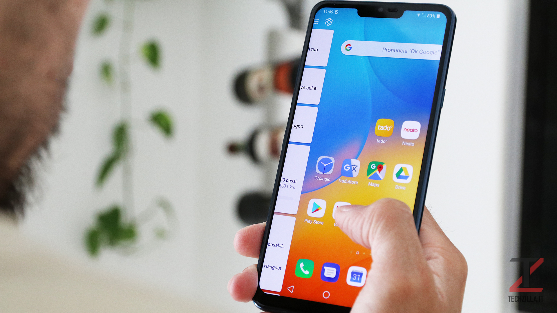 LG G7 ThinQ utilizzo