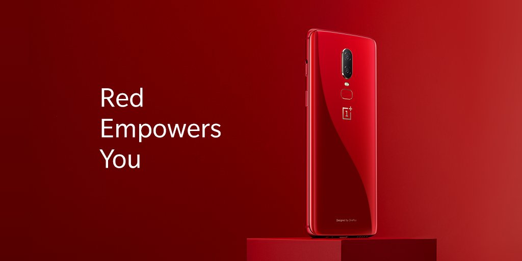 OnePlus 6 Red 3