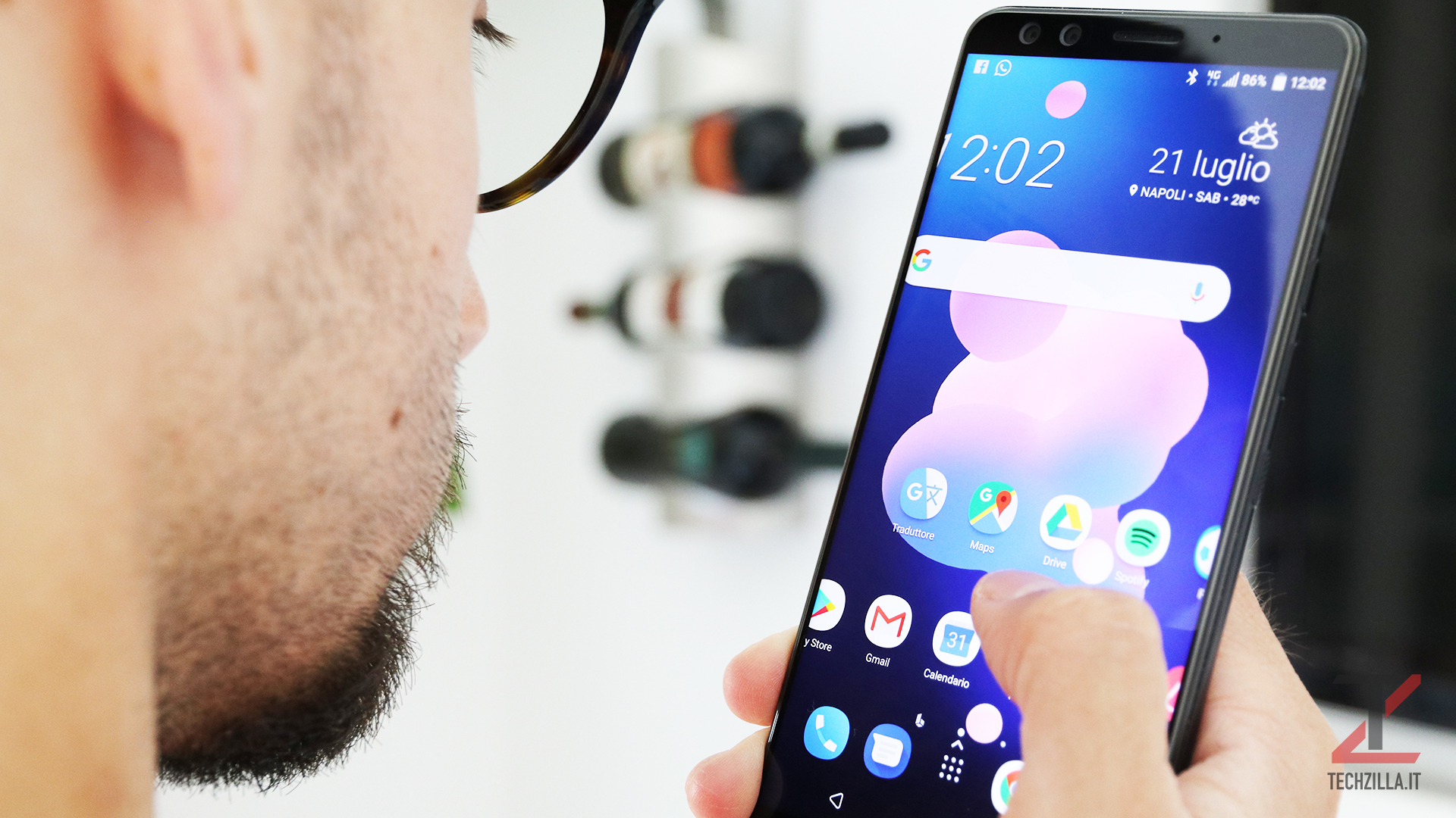 HTC U12+ utilizzo