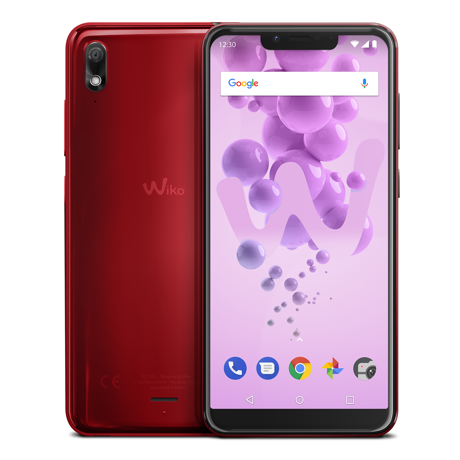 Wiko IFA2018 View2 Go Cherry Red Compo 01 LD