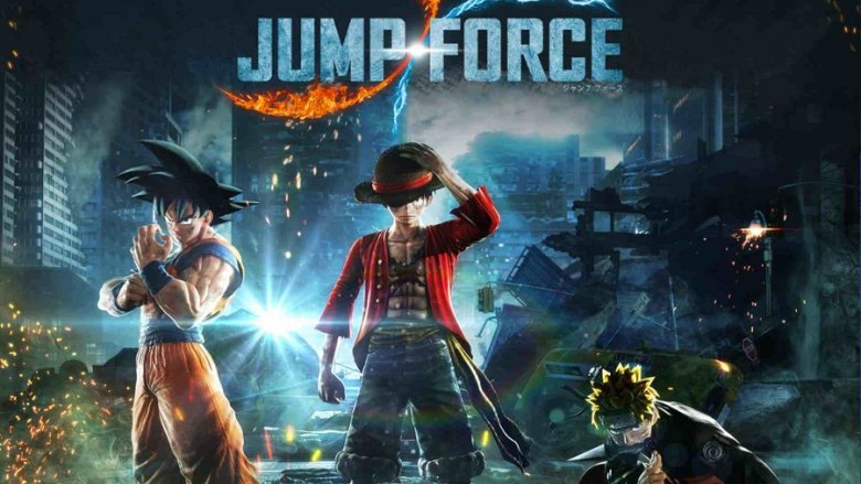 Namco Bandai Jump Force Lucca 2018