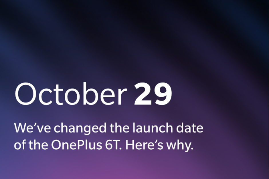 OnePlus will unveil the OnePlus 6T a day early Apple is to blame