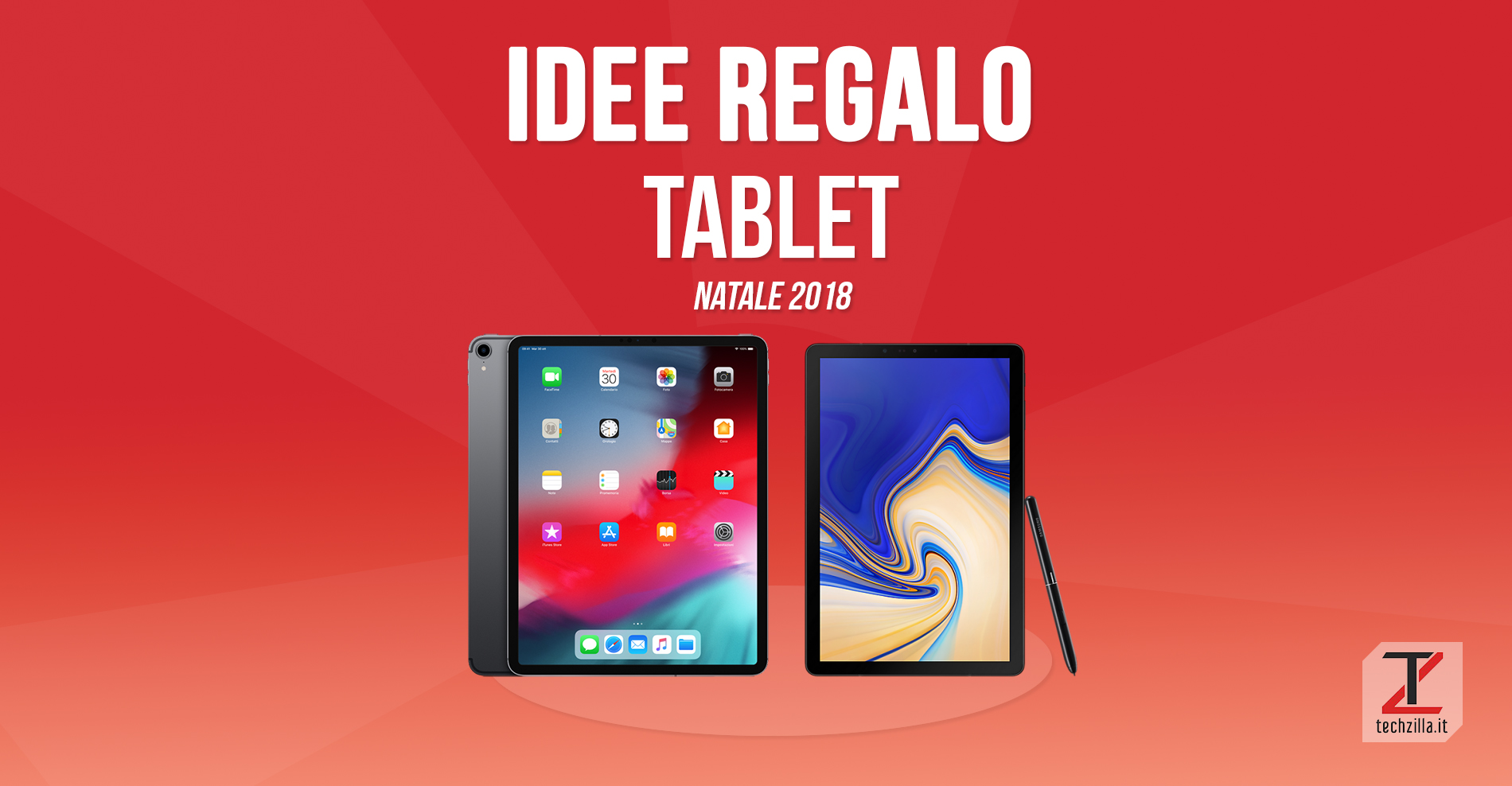 Idee regali tecnologici Natale 2018 tablet