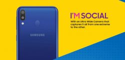 Samsung Galaxy M notch a goccia