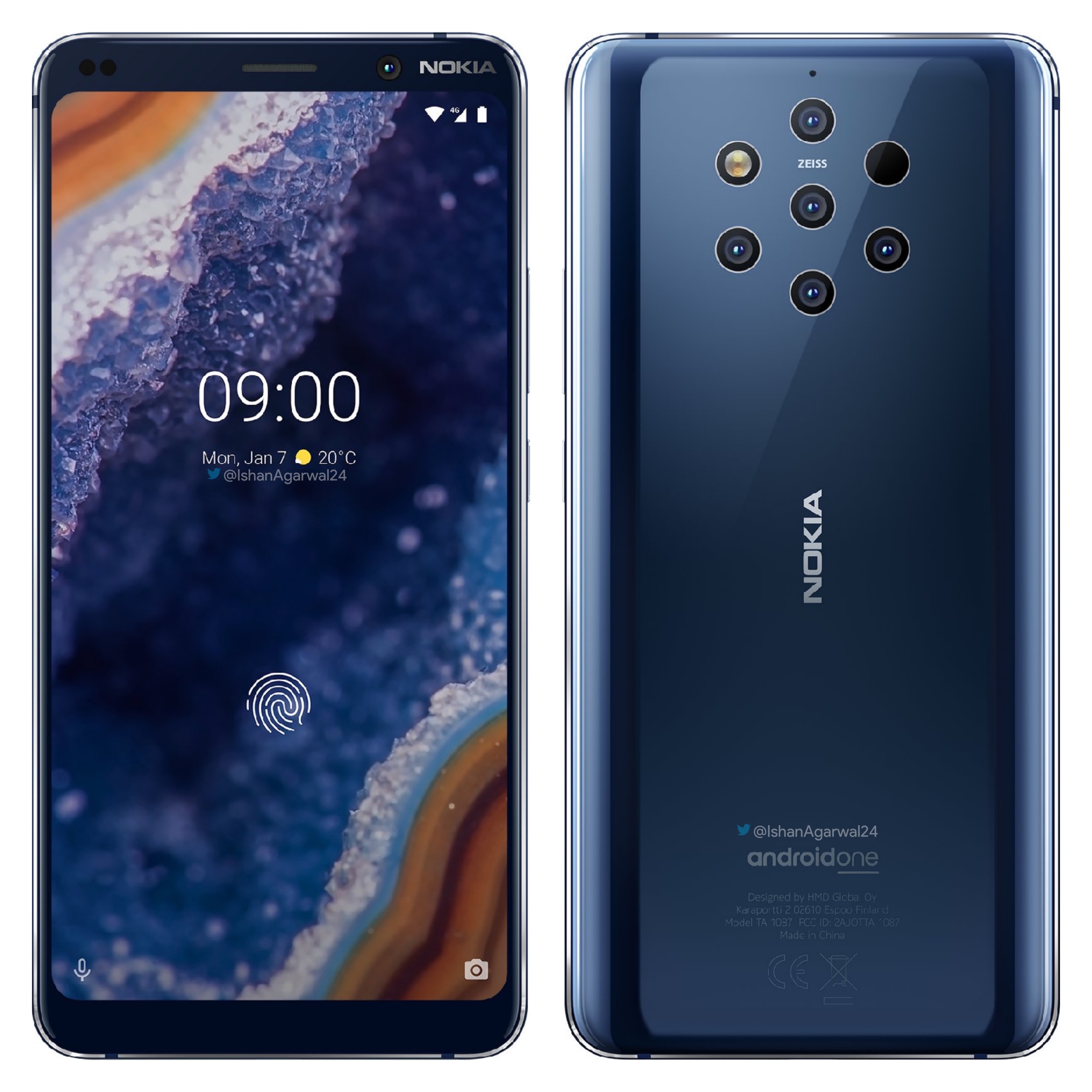 Leak Nokia 9 Pureview 3