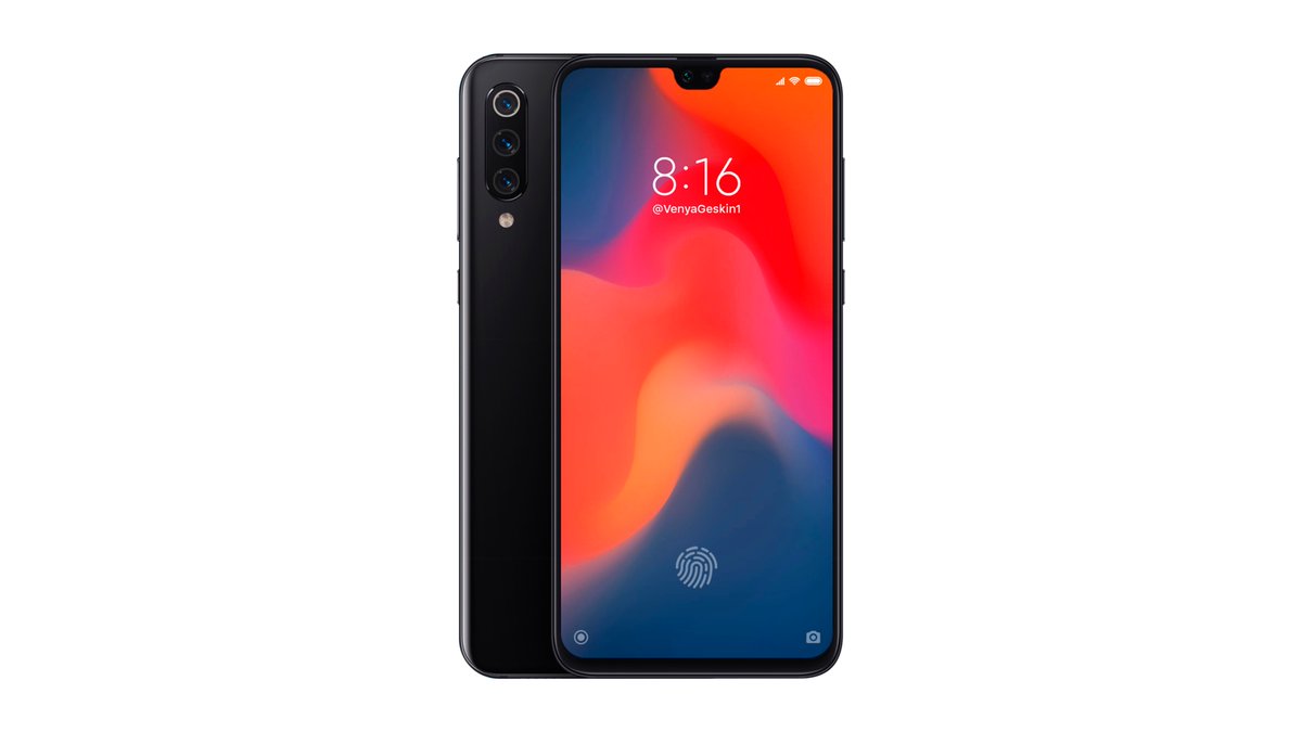 Xiaomi Mi 9 render