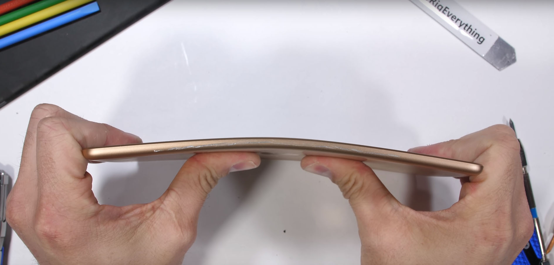 iPad mini 5 bent test 2