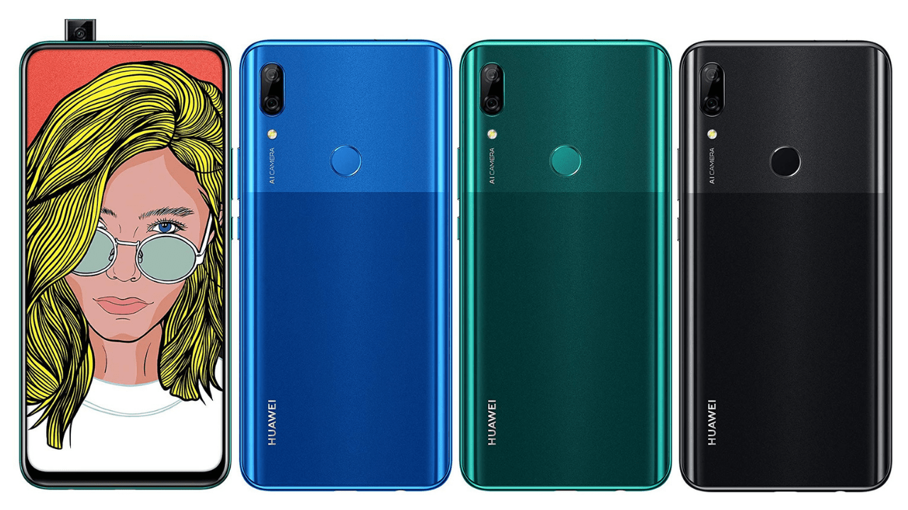 huawei p smart z with 16mp pop up camera 4000mah battery listed on amazon