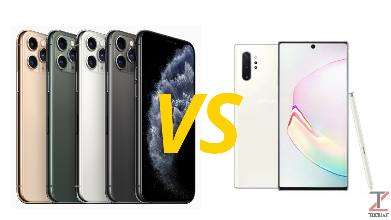 iPhone 11 Pro Max vs Galaxy Note 10 Plus