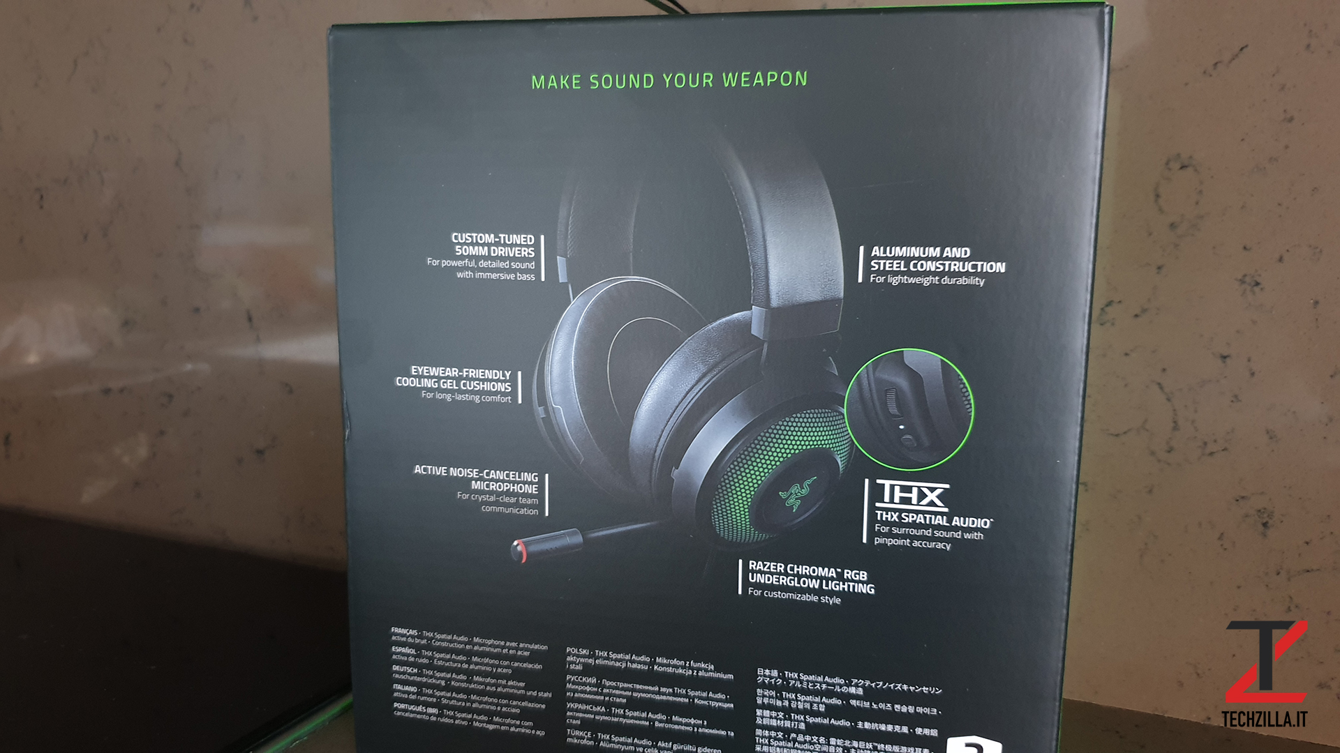 Razer Kraken Ultimate: presente le cuffie dedicate al gaming