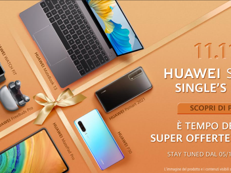 huawei 11 11 offerte single day