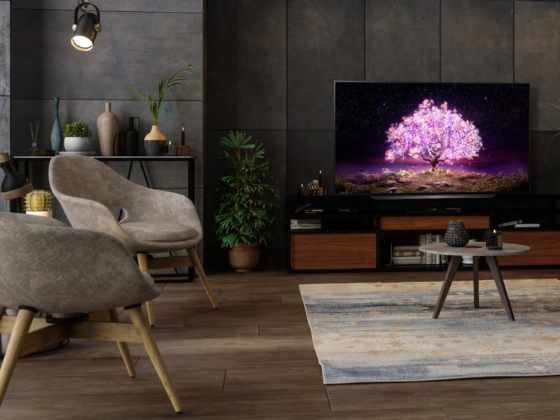 LG OLED TV C1 Ambient