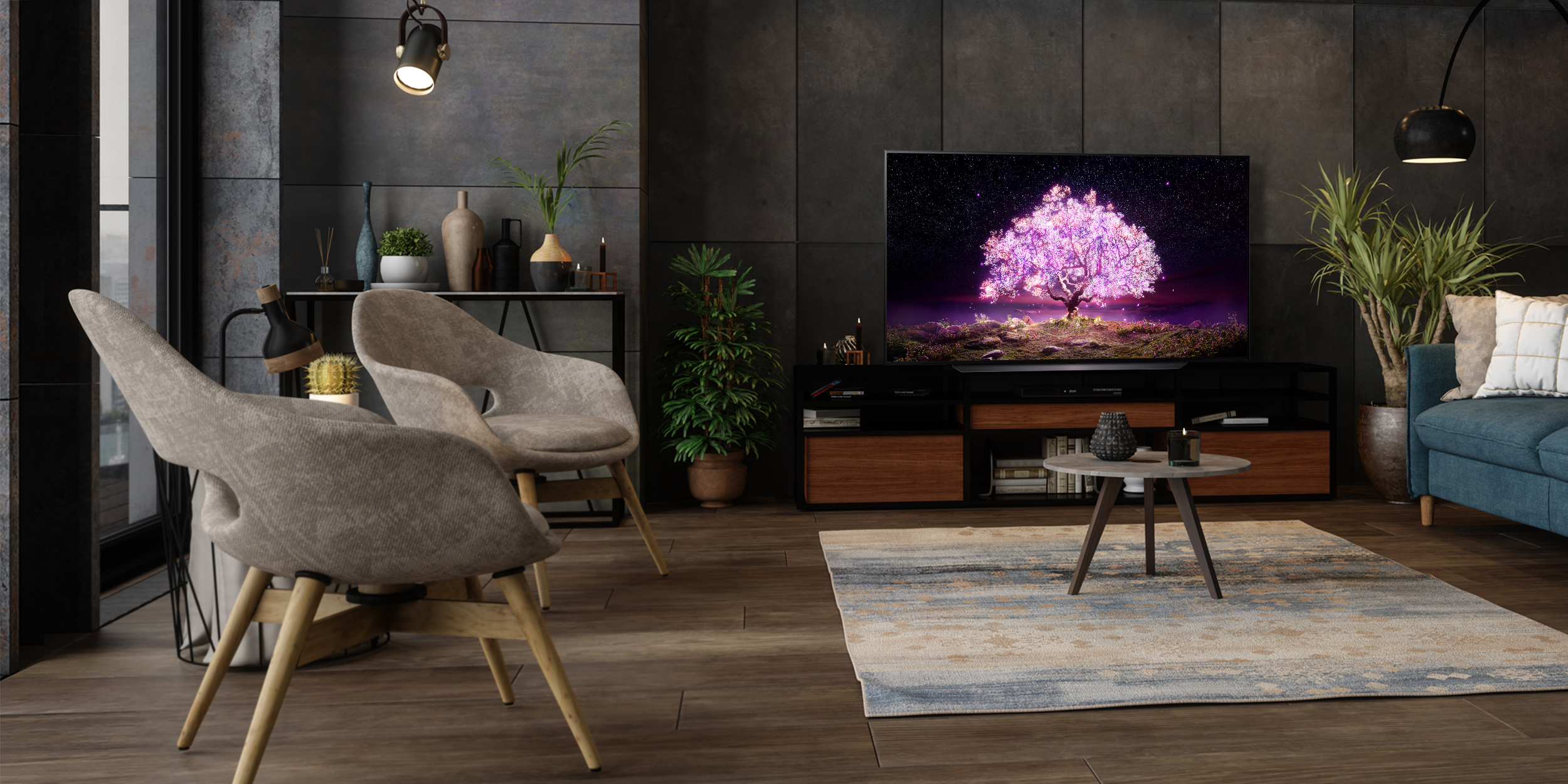 LG OLED TV C1 Ambient