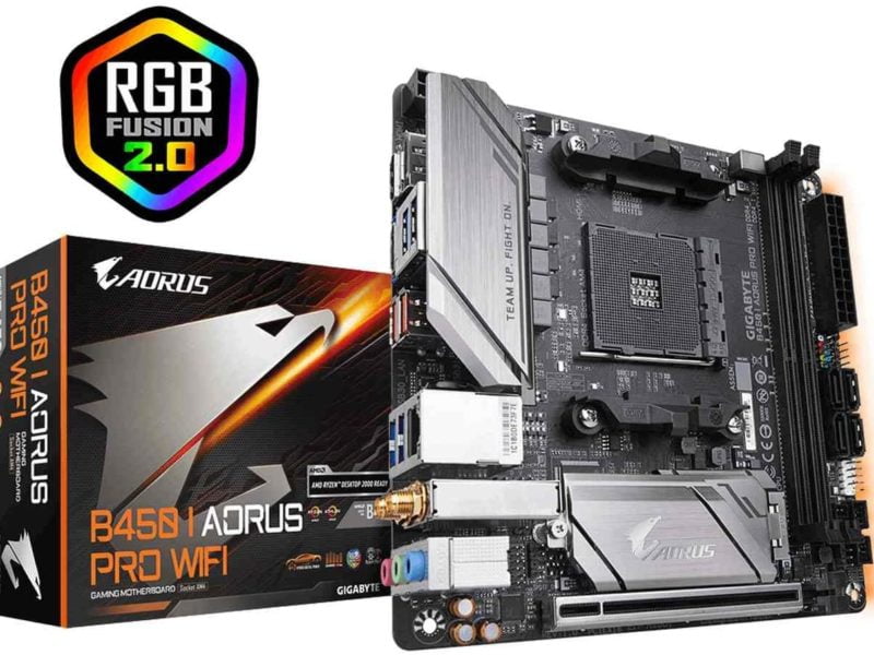 Gigabyte B450 i Aorus Pro