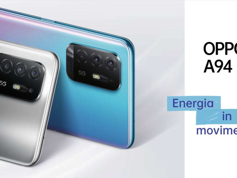 oppo a 945 energia in movimento