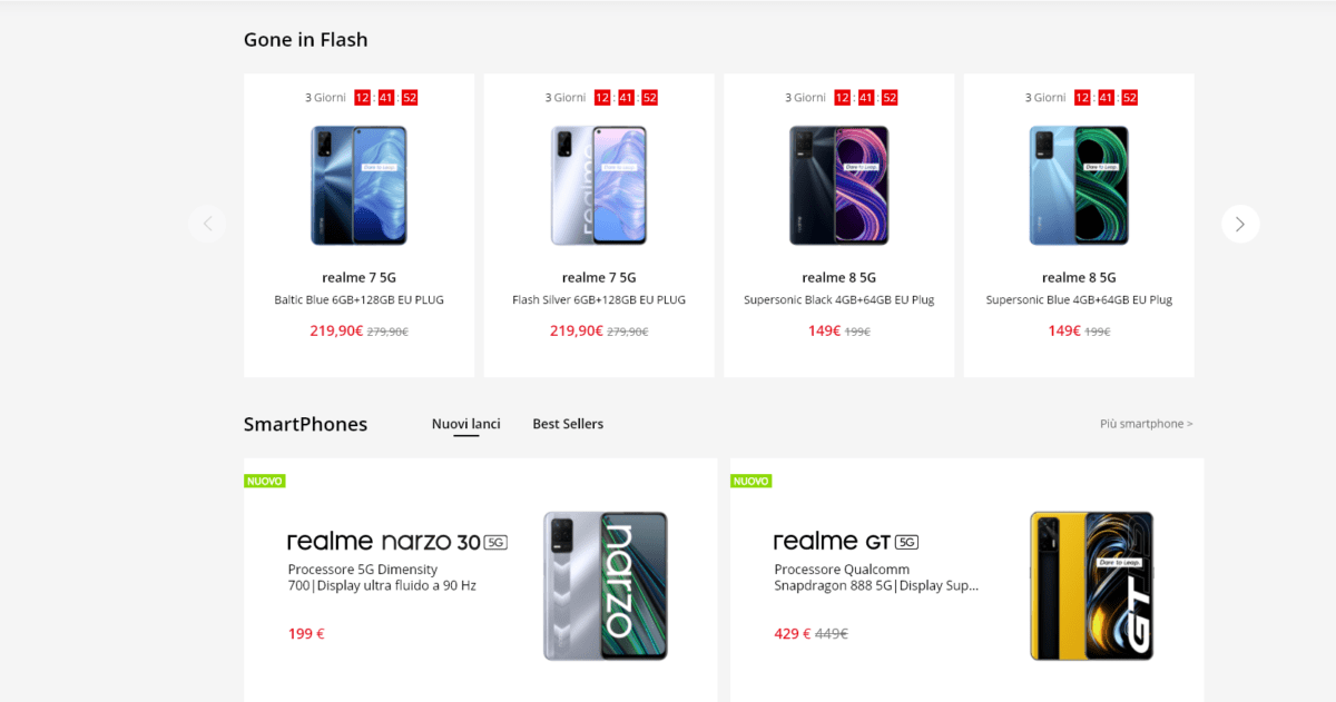 offerte realme