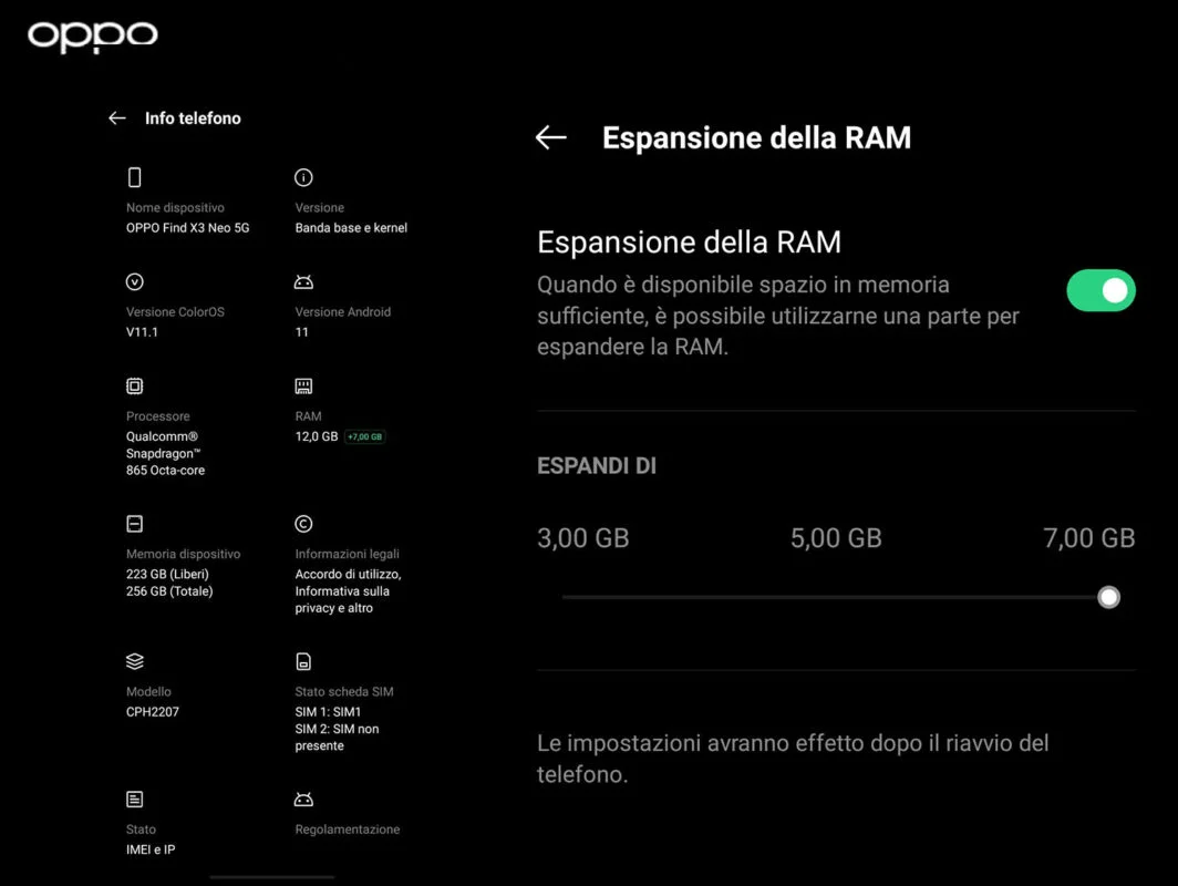 Arriva OPPO RAM Expansion: ecco i dispositivi compatibili 5 OPPO RAM Expansion Technology
