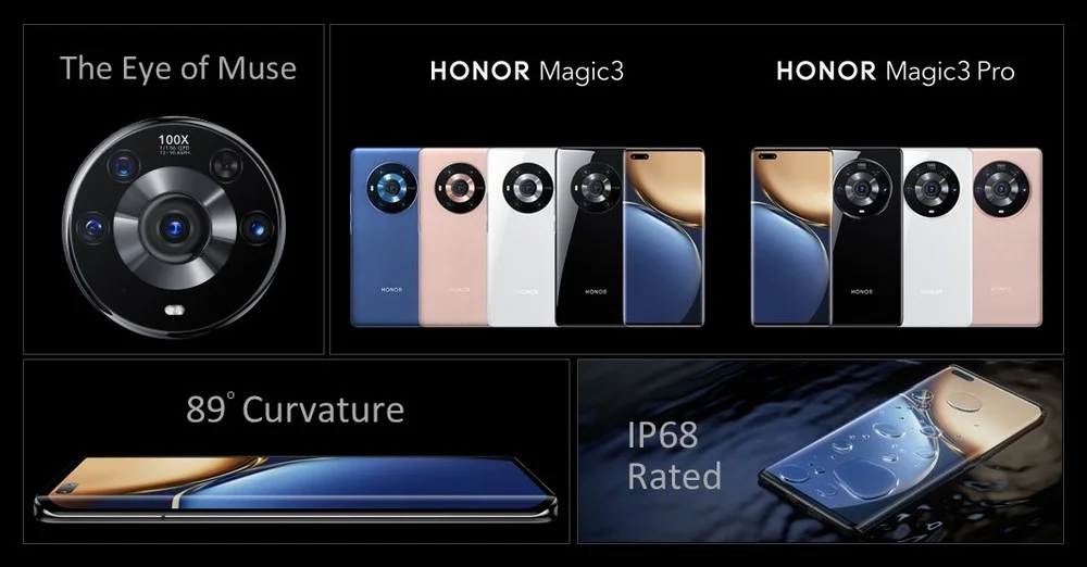 Honor Magic 3, Pro e Pro+ ufficiali: tre top gamma con fotocamera IMAX 6 honor magic 3 series 8