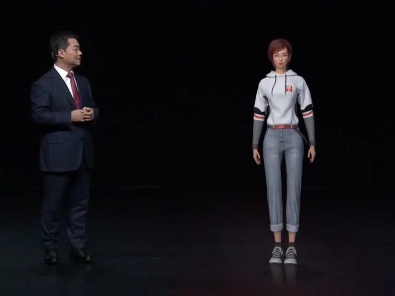 yunsheng huawei first virtual human 3