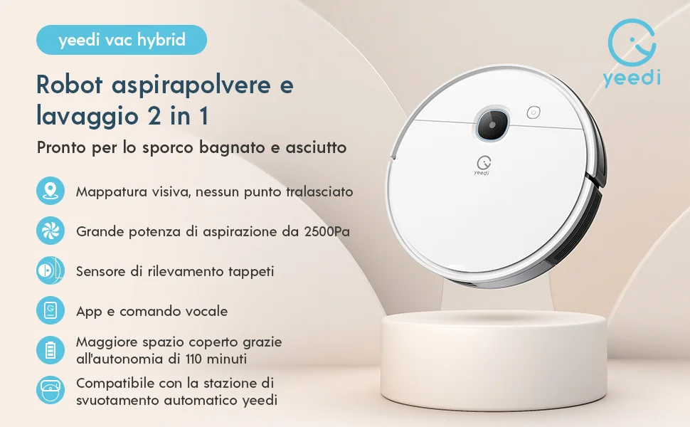 Recensione YEEDI VAC Hybrid - lava e aspira a meno di 300€ 19 yeedi 2 vac hybrid 1