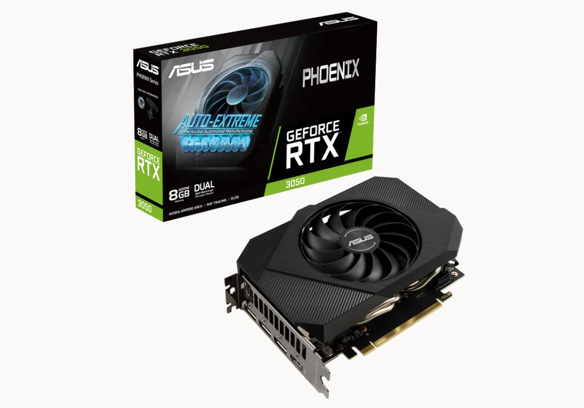 ASUS annuncia la nuova serie di schede grafiche NVIDIA GeForce RTX 3050 e i nuovi modelli RTX 3080 12GB 11 3050 phoenic