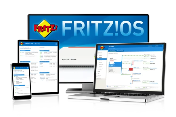 FRITZ!Box 4060 Router Wi-Fi 6 Tri Band - Per Fibra, Cablo E DSL, Con Base DECT E Interfaccia Italiana - Foto 2