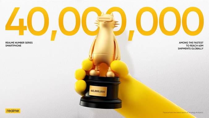 Realme nell'esclusivo “Club delle 40 milioni di unità” insieme ad Apple e Samsung in poco più di 2 anni 4 image011 1