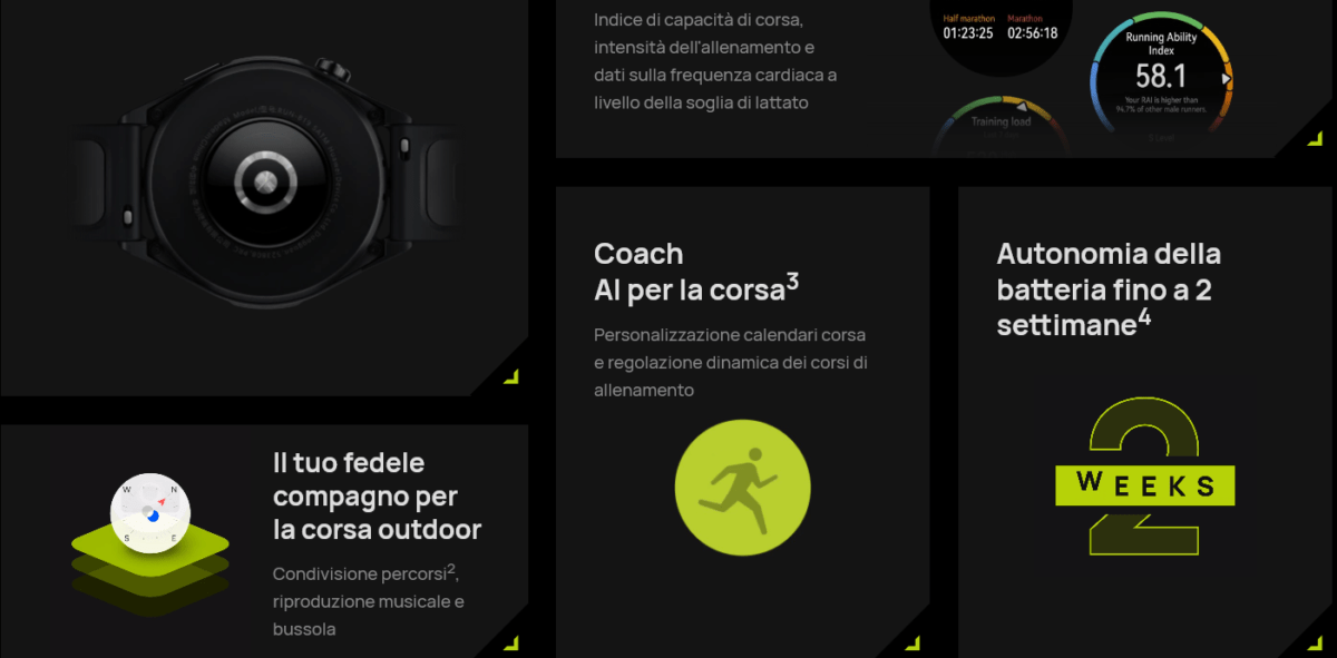HUAWEI presenta WATCH GT RUNNER: il primo smartwatch da corsa professionale con Harmony OS 3 screenshot consumer.huawei.com 2022.01.26 13 30 05
