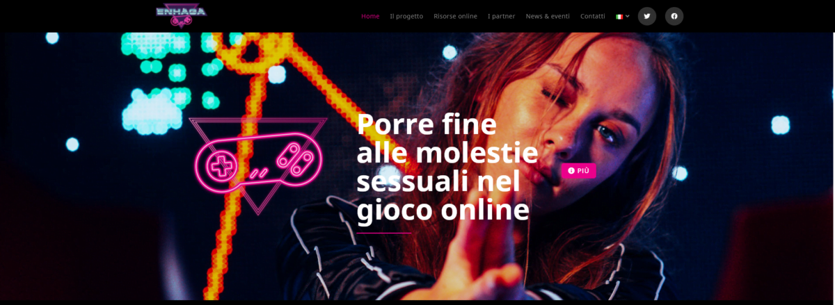 ENHAGA: un corso di formazione gratuito per fermare le molestie informatiche 2 screenshot enhaga project.eu 2022.01.27 11 16 02