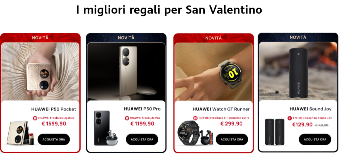 san valentino huawei 2022