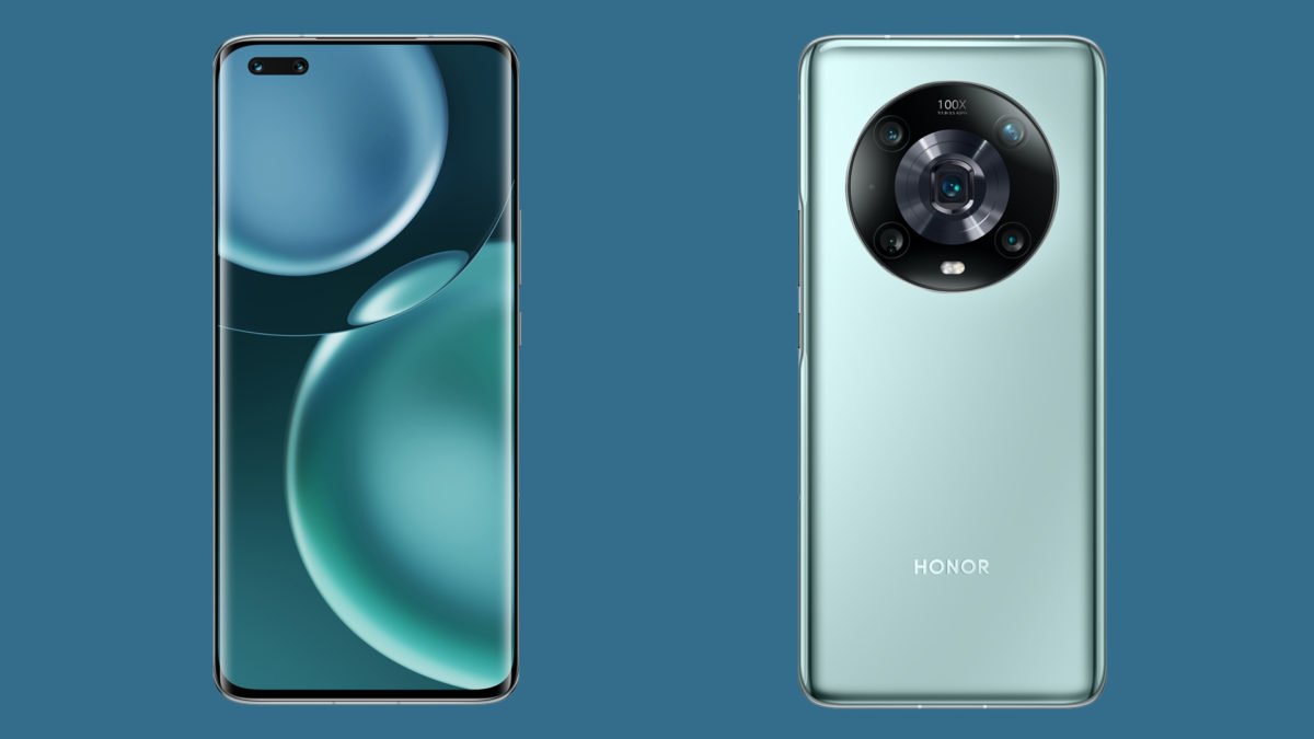 Honor Magic 4 Pro Cyan