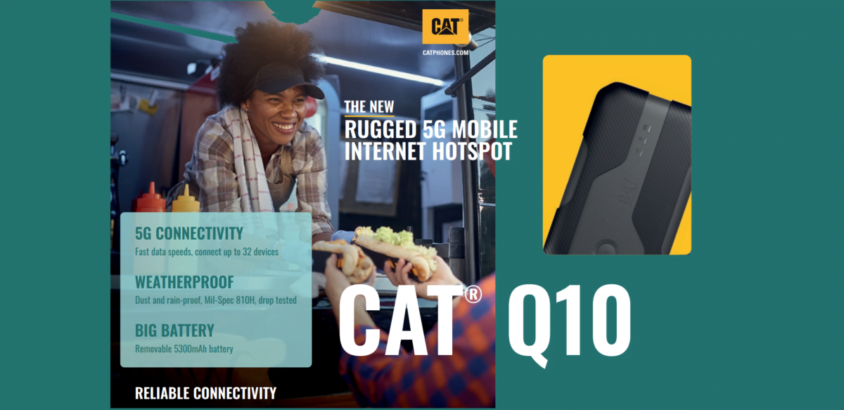 Bullit Group: al MWC arriva il CAT Q10, hotspot 5G rugged 11 bullit cat 5g