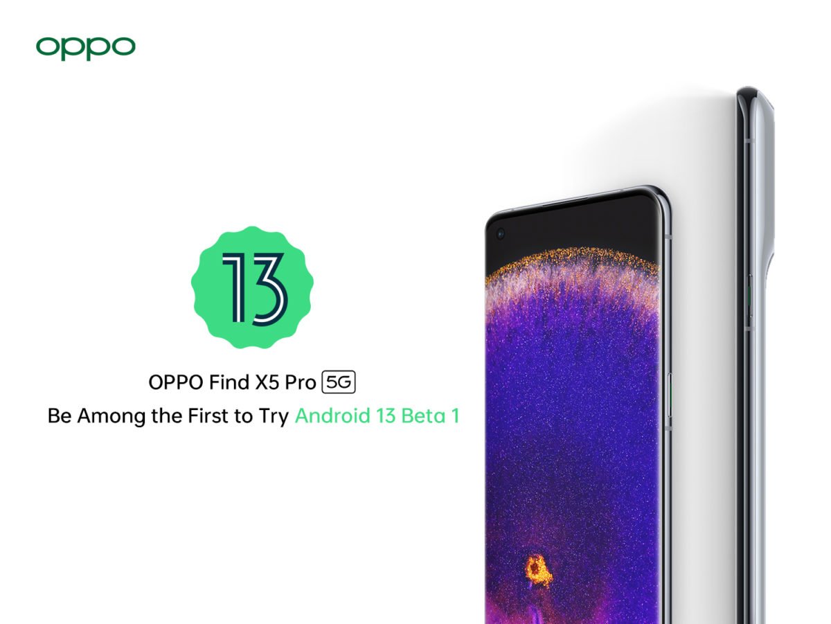 OPPO Find X5 Pro Android 13 Beta 1