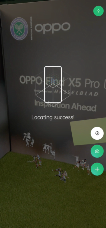 OPPO: una nuova esperienza AR con Cybereal 2.0 per celebrare Wimbledon 4 1 4