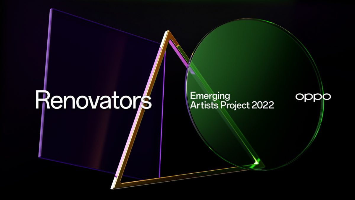 OPPO Renovators Emerging Artists 2022: chiamata per gli artisti per innovare arte e tecnologia 4 RENOVATORS KV with logo