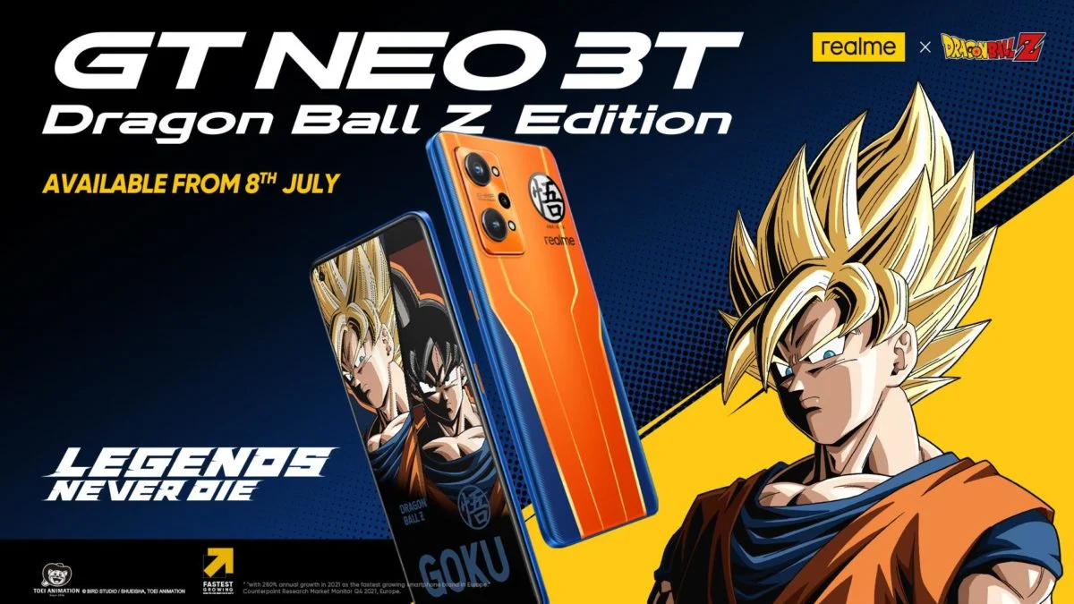 realme GT NEO 3T Dragon Ball Z Edition arriva 8 luglio in Italia a 499€ su eBay 3 image001