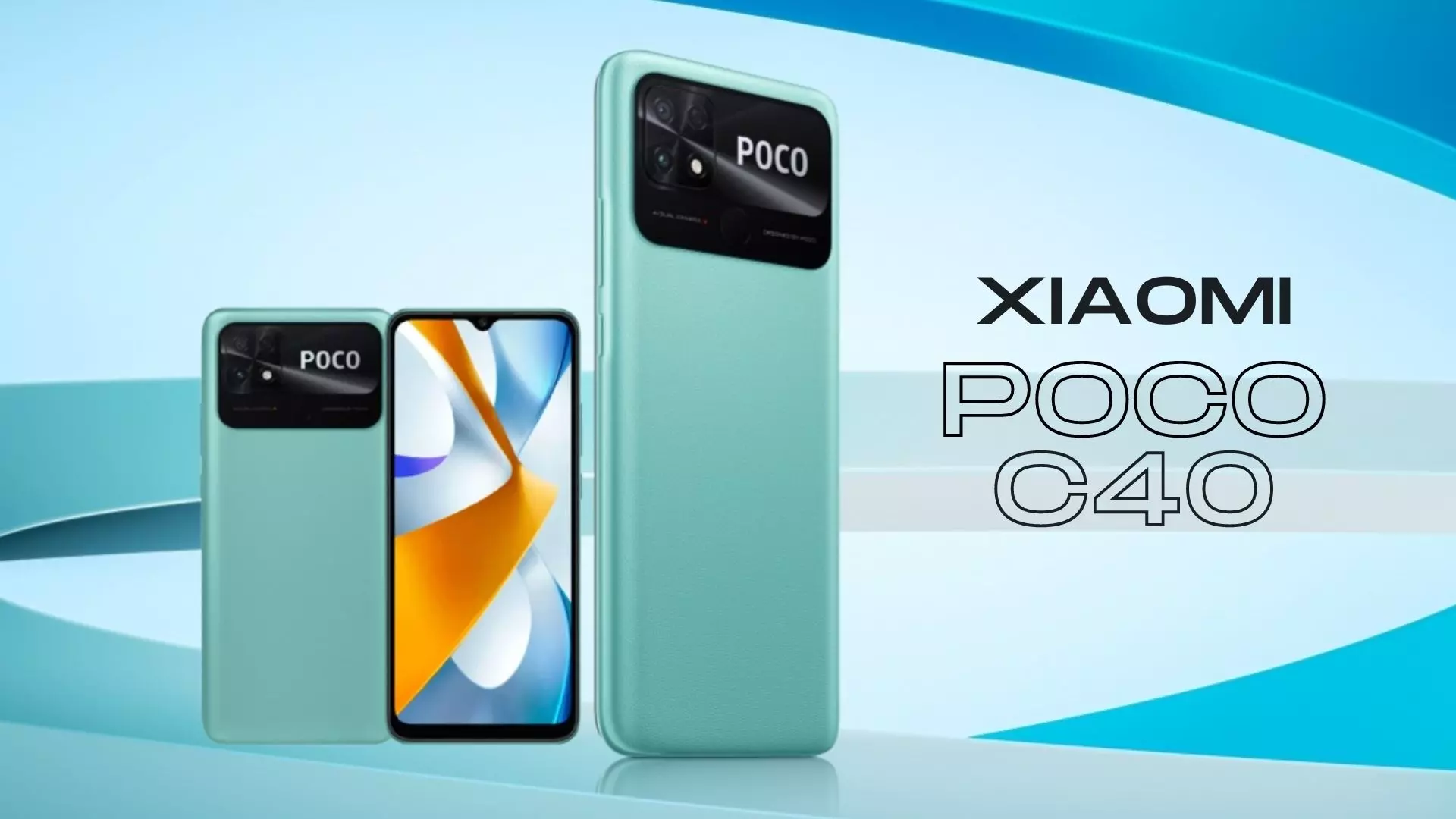 Xiaomi Poco C40 officiel