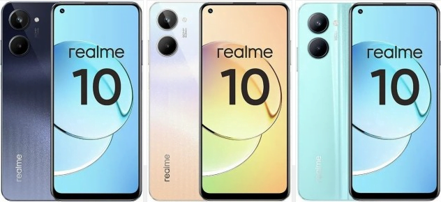 realme 10 render