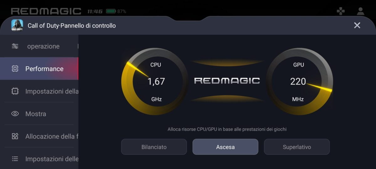 screesnhot redmagic 7s pro 8