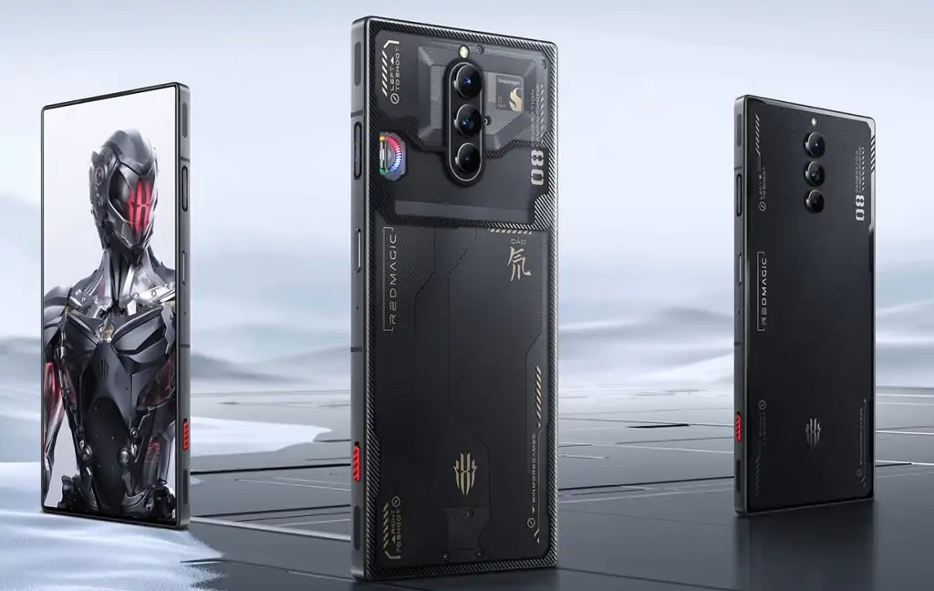 Nubia Red Magic 8 Pro e 8 Pro+ ufficiali: i primi gaming phone con Snap 8 Gen 2 2 Red Magic 8 Pro Design 1024x648 1