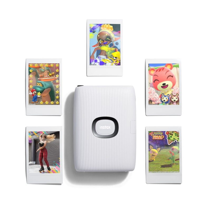 online and social 220215 Instax Mini 2 Features 10 Frames White 0728 Stack retouch nintendo SE
