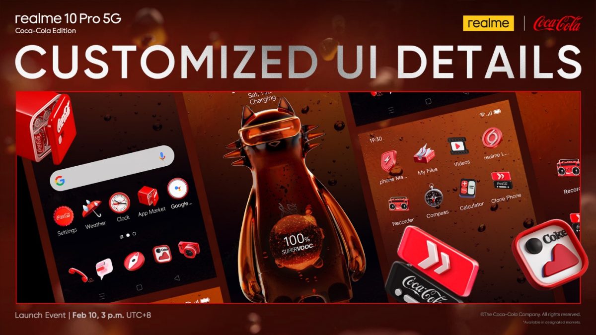 realme 10 Pro 5G Coca-Cola Edition è ufficiale, ma non arriverà in Italia 4 realme coca cola 3