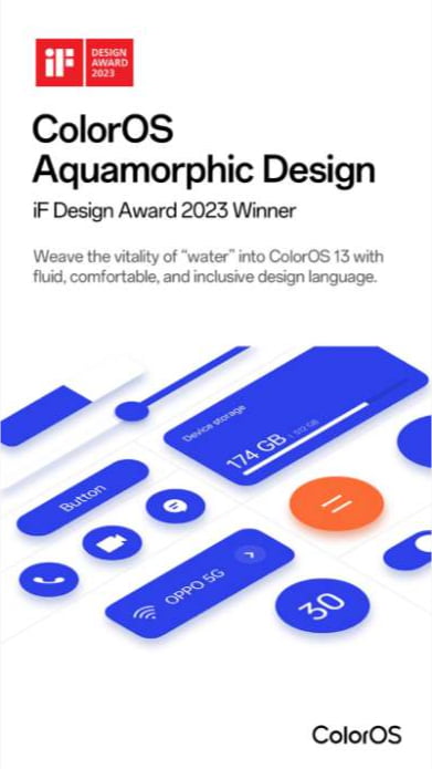<strong>OPPO COLOROS 13 VINCE SEI PREMI AGLI IF DESIGN AWARDS 2023</strong> 5 oppo color os 13 if 2