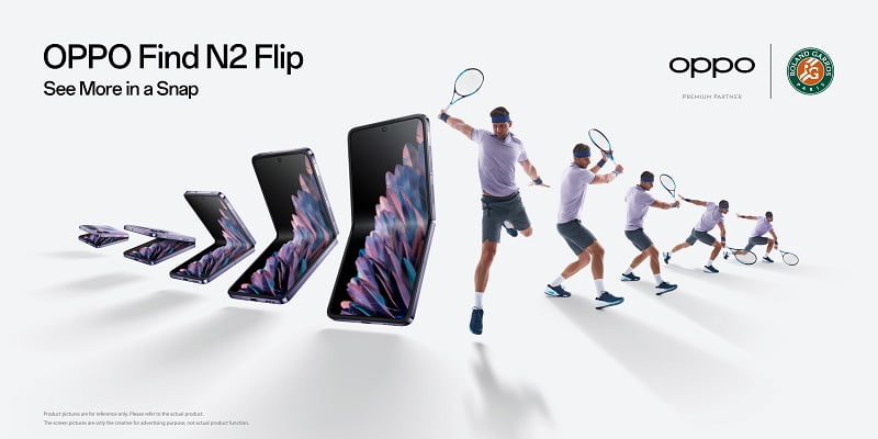 OPPO immortala le performance del ROLAND-GARROS 2023 grazie alla sua tecnologia di imaging 3 Roland Garros 1