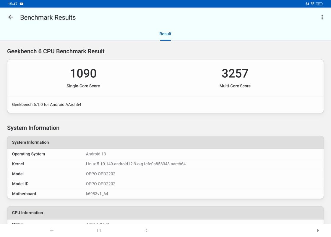 Recensione OPPO Pad 2 con accessori: Un versatile compagno di lavoro e svago 10 Screenshot 2023 08 10 15 47 09 87 f8f004bee94248d16463fcbc11f99c20