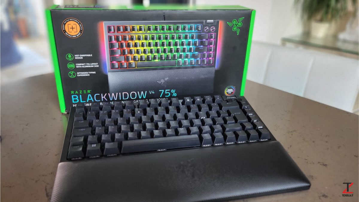 Razer BlackWidow V4 Evidenza