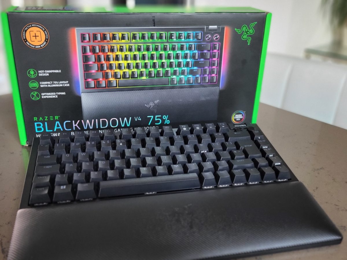 Razer BlackWidow V4 Evidenza