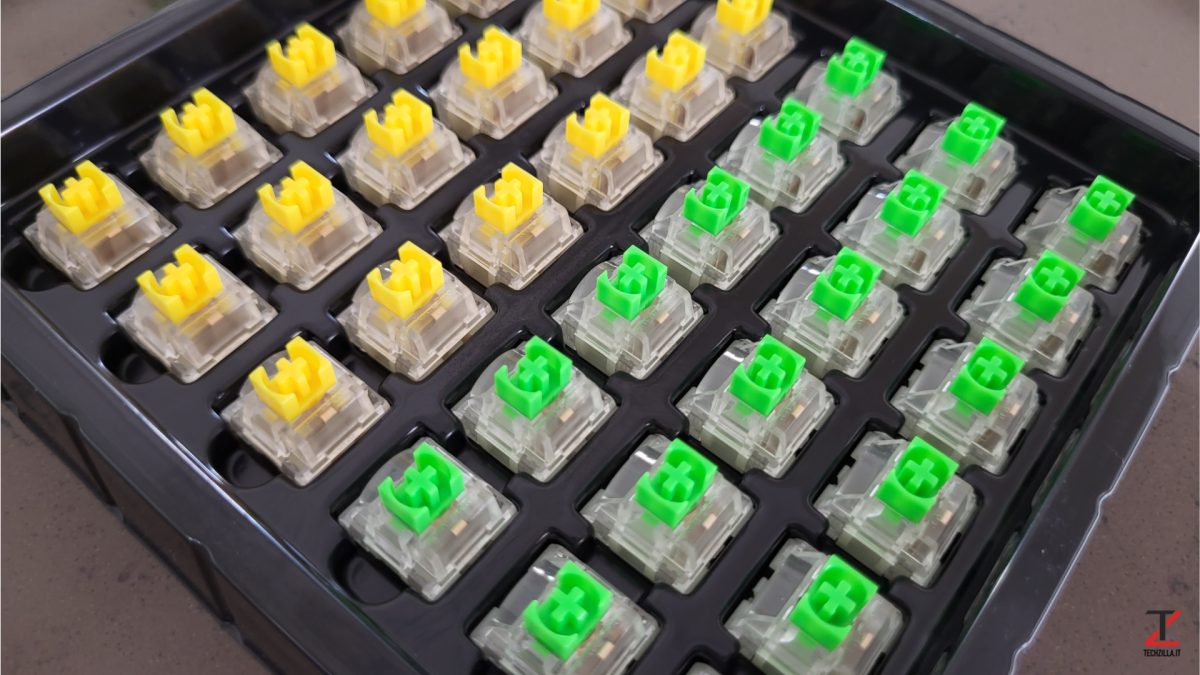 Razer Mechanical Yellow