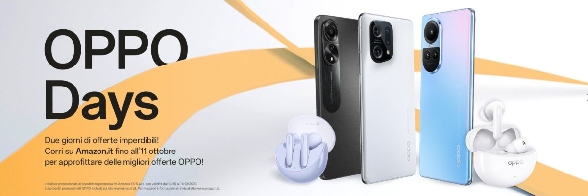 OFFERTE PRIME AMAZON & OPPO DAYS: 48 ore di promozioni per i prodotti OPPO 8 oppo days prime days 2023 2
